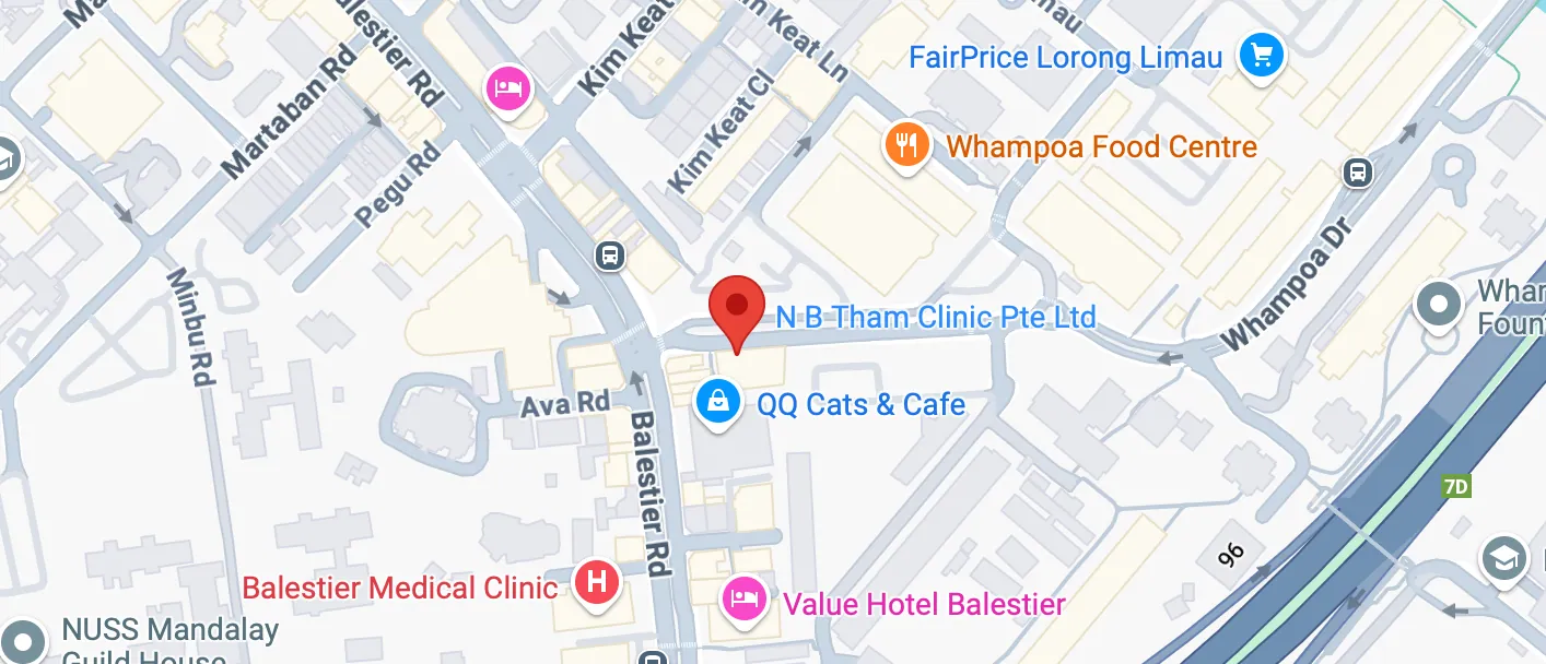 Tham Clinic Location Map